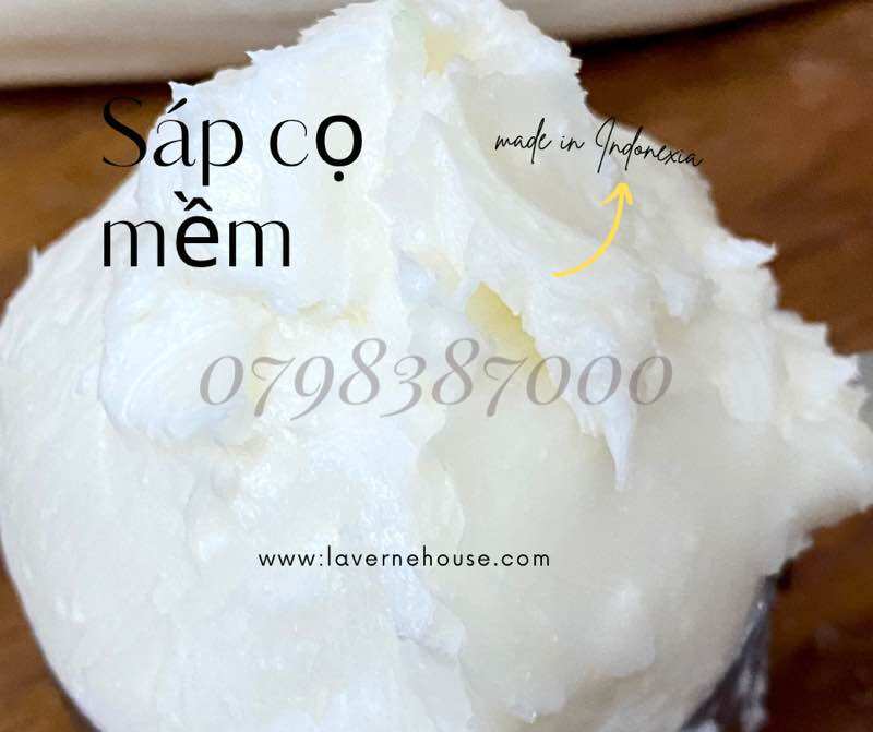 Sáp cọ mềm cao cấp Plam wax làm nến