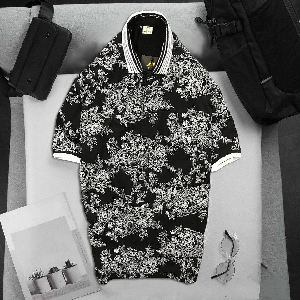 [HCM]ÁO THUN POLO HOA VĂN SANG CHẢNH - CÓ SIZE LỚN