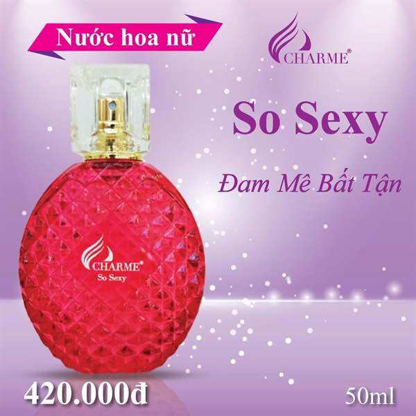 Nước hoa nữ Charme So Sexy 10ml - 20ml - 50ml