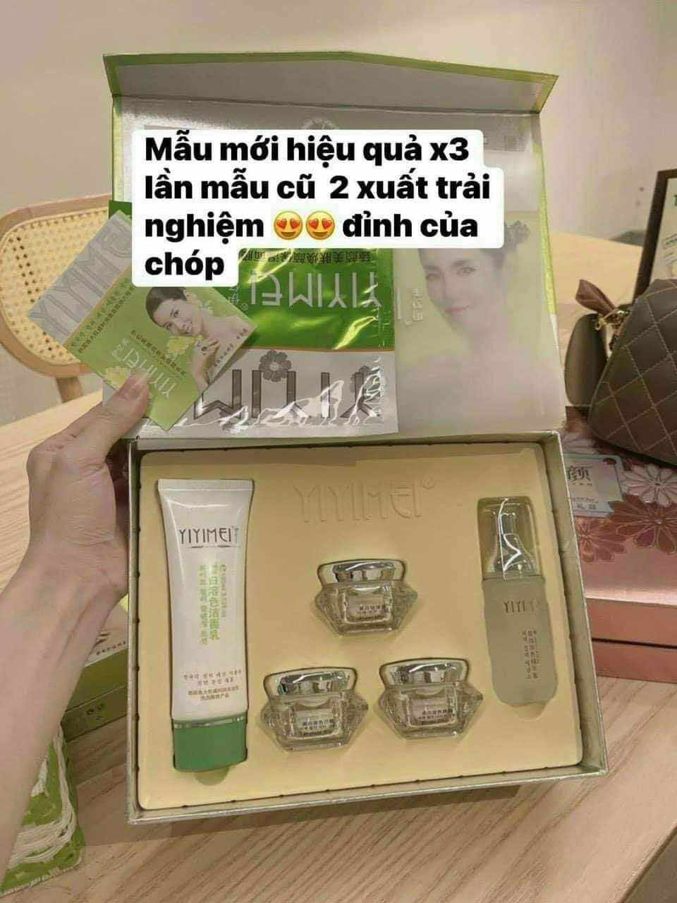 Bộ Mỹ Phẩm Yiyimei Hồng Kong 5 món