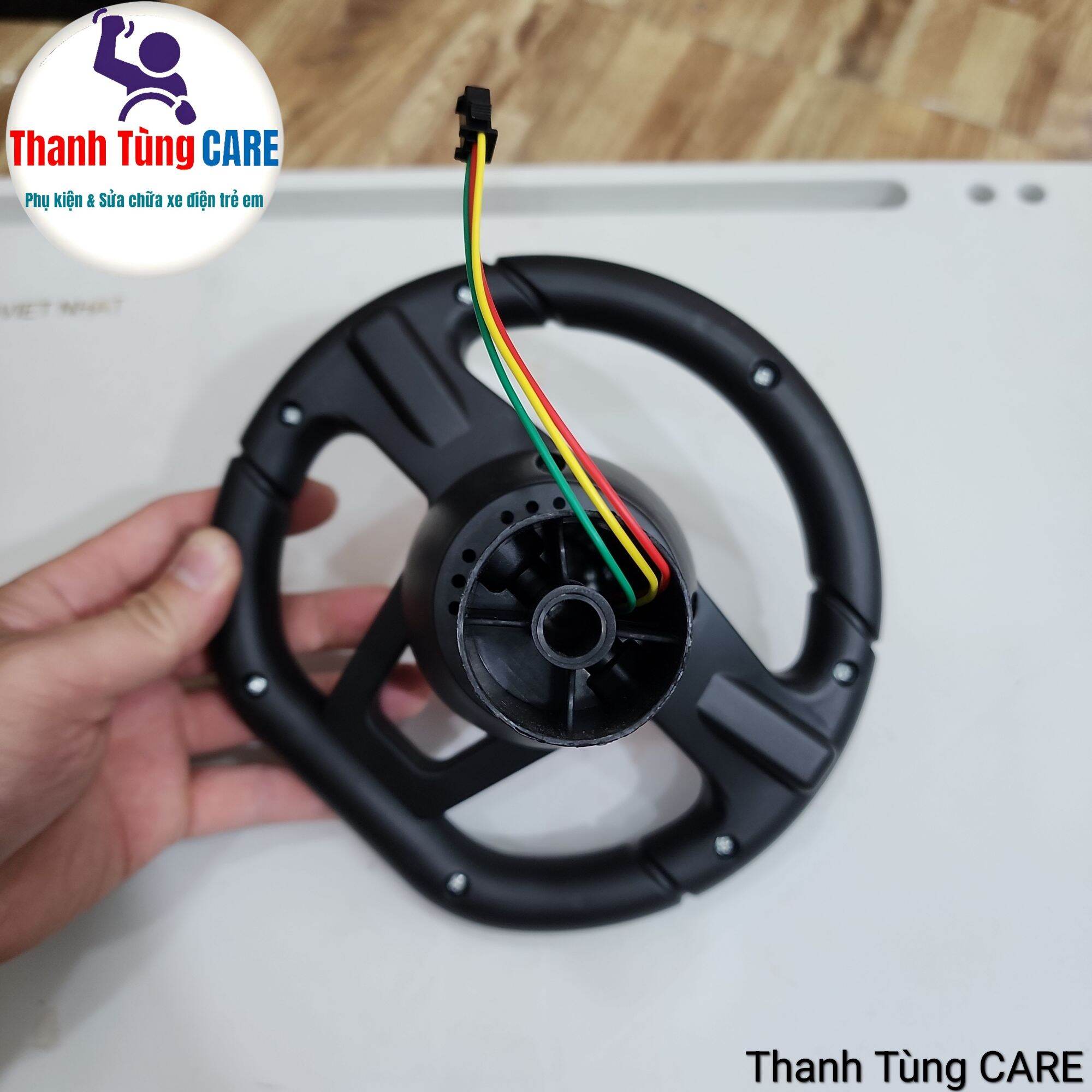 Vô lăng Ô tô điện trẻ em LBB trục 1cm