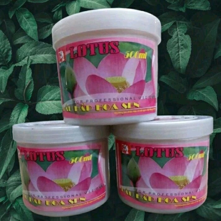 Kem ủ mượt thơm tóc Hoa sen 500g chính hãng