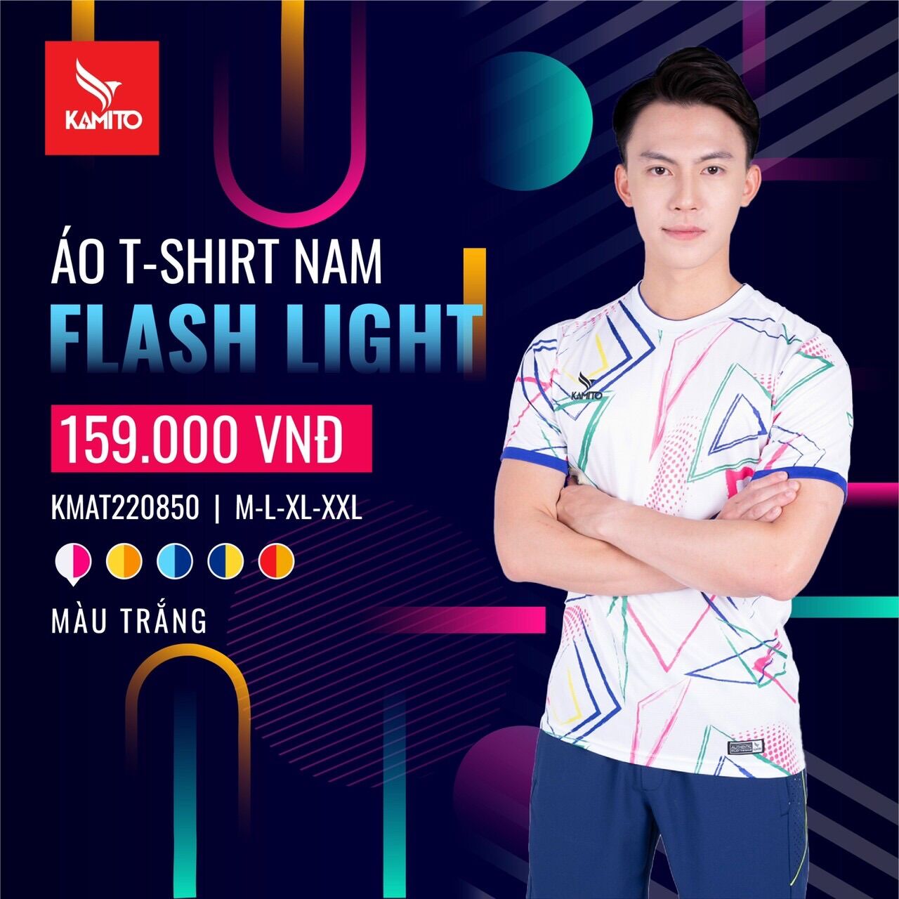 ÁO THỂ THAO NAM KAMITO