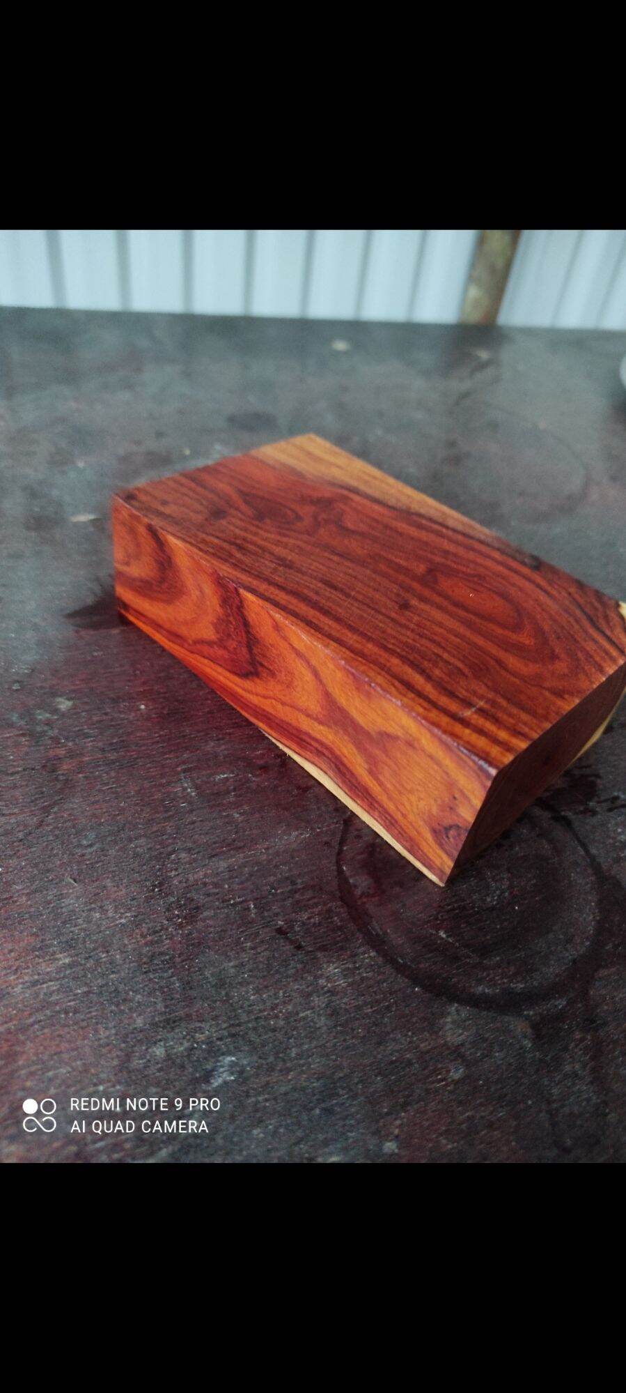 Phôi gỗ cẩm đẹp kt 13x8x4cm