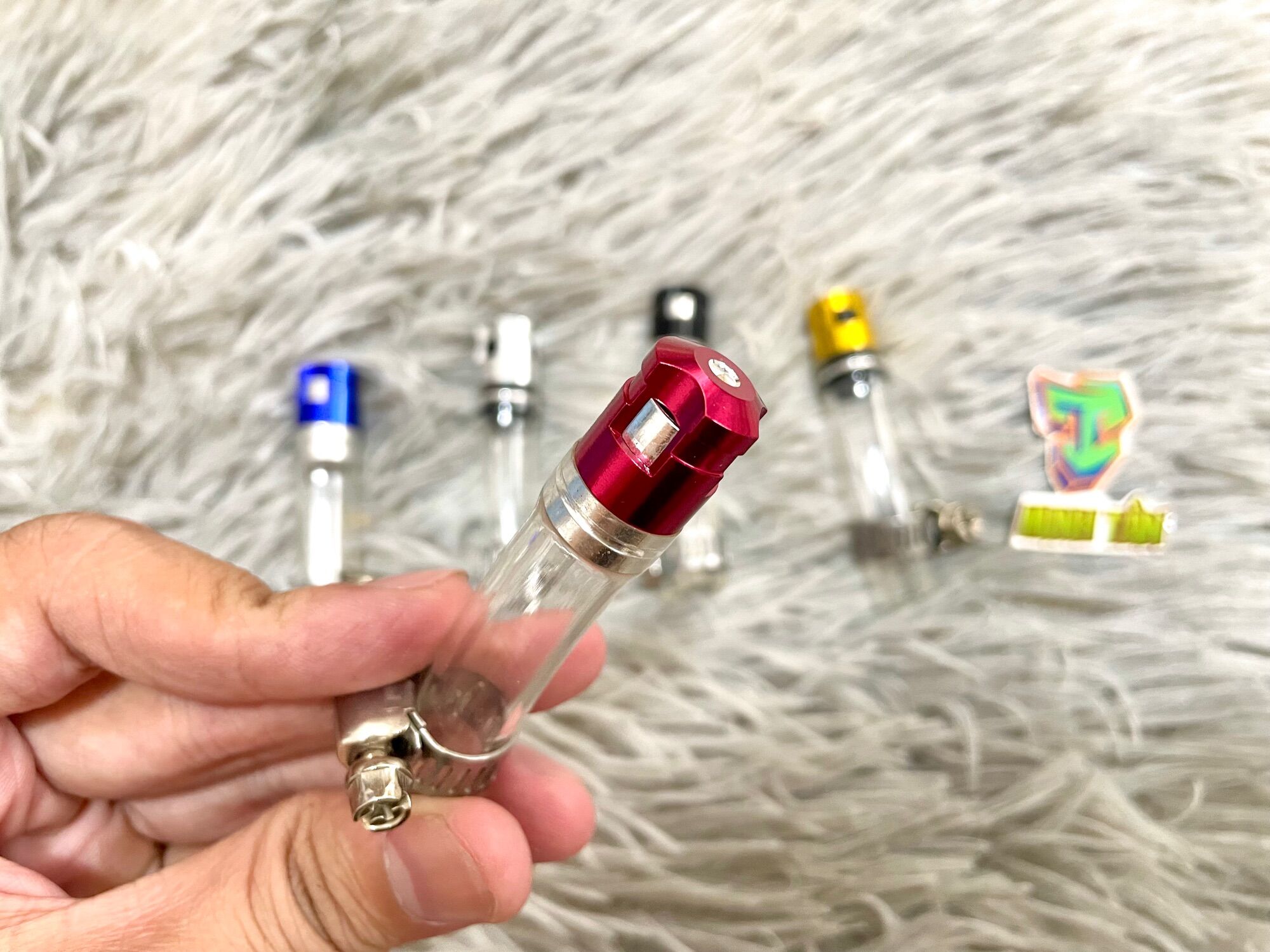 Ống xả cặn inox pô e. Cho Vario, Click. AB, Sh (giá 1 ống)