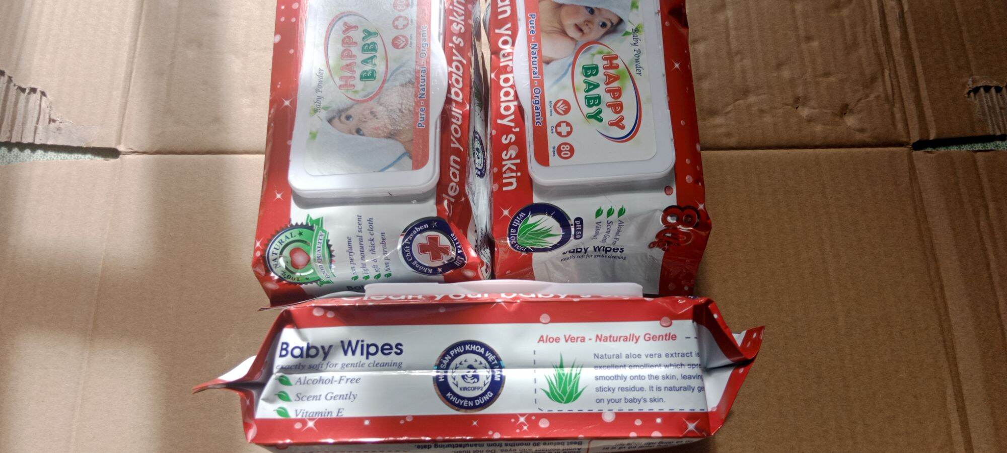 Bịch khăn giấy ướt 80g