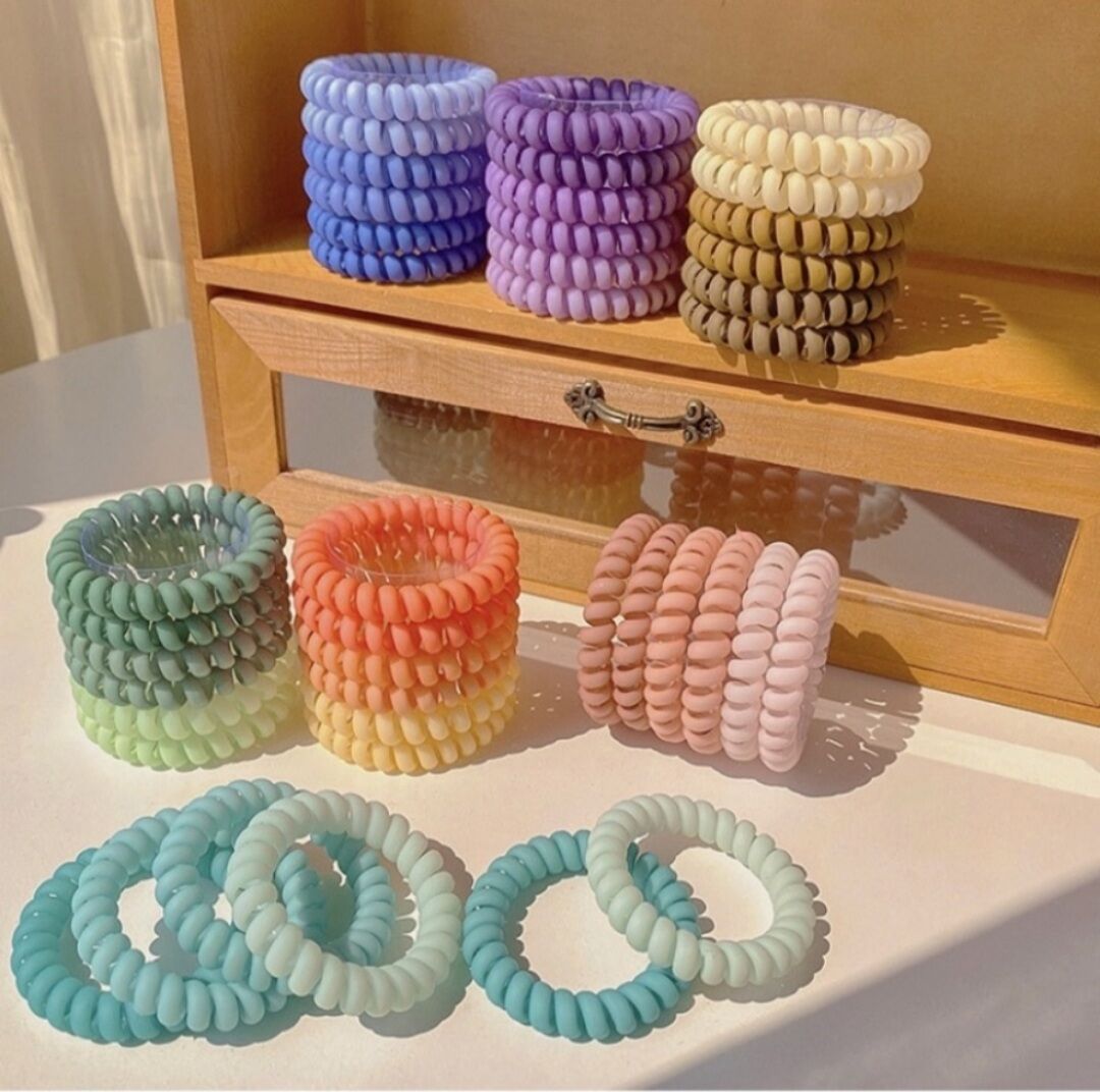 Thun cột tóc màu kẹo dể thương loli
