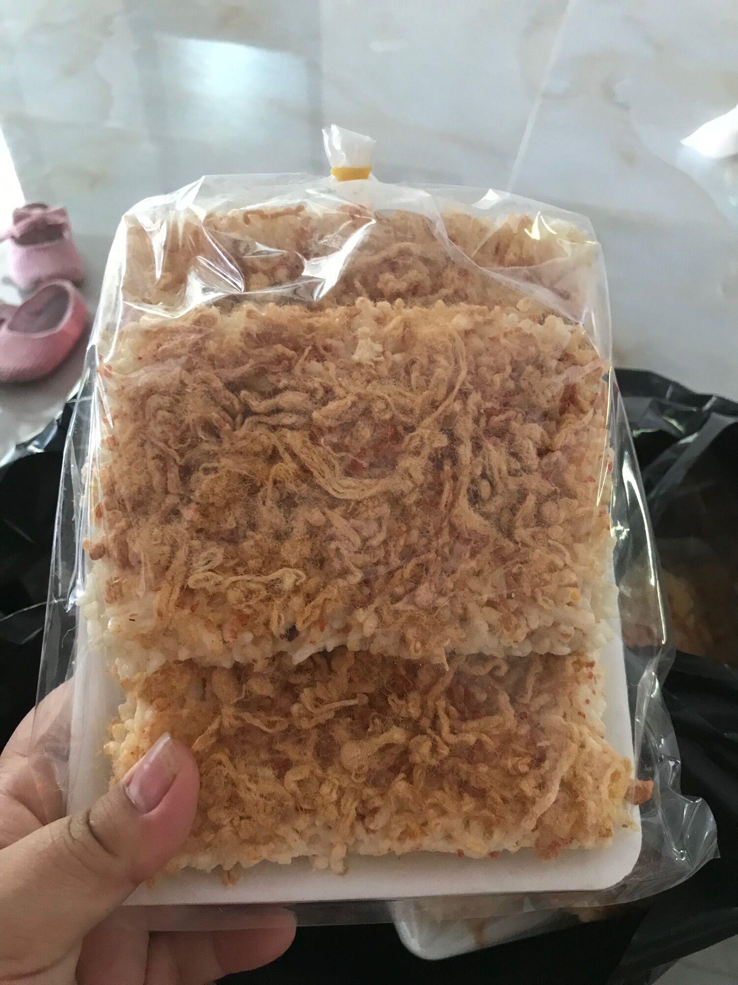 Cơm cháy siêu chà bông
