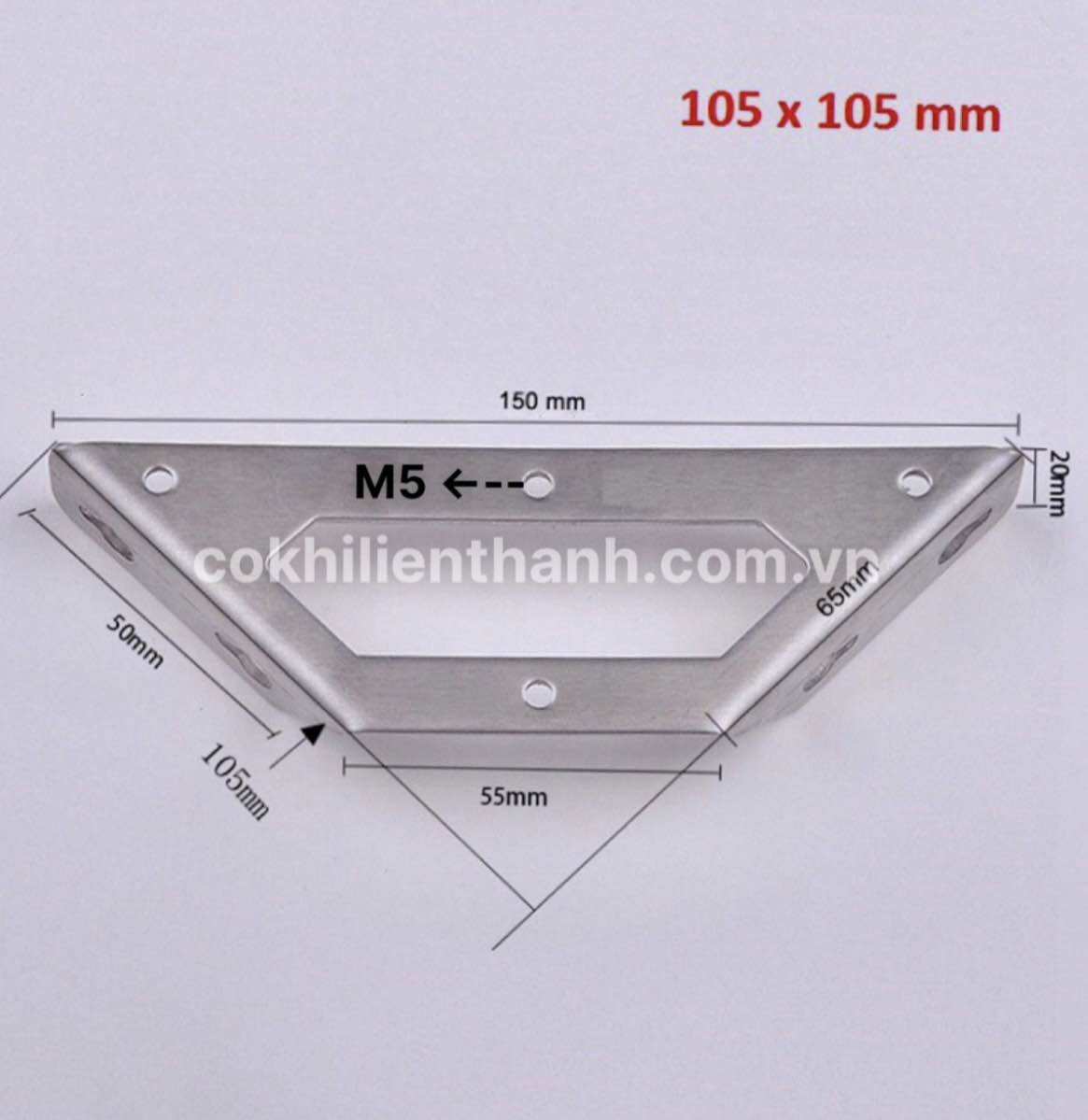 combo 20 cái - Ke góc vuông đa năng 90 độ