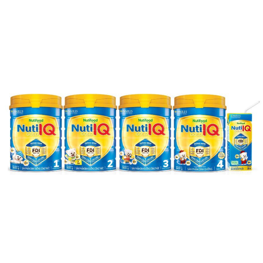 Sữa Pha Sẵn Nuti IQ Gold 180ml