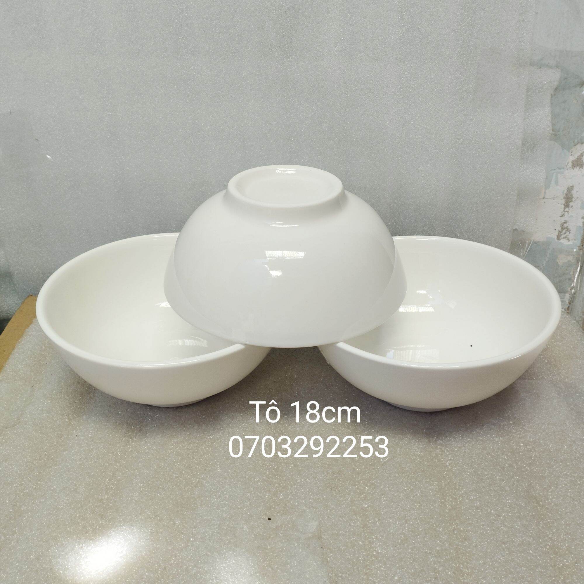 (Bán lẻ theo món) Tô chén dĩa sứ kim cương hoa văn nhiều size 11.5cm 15cm 18cm 20cm - MUA 4 CÁI TẶNG 1 CÁI CÙNG LOẠI
