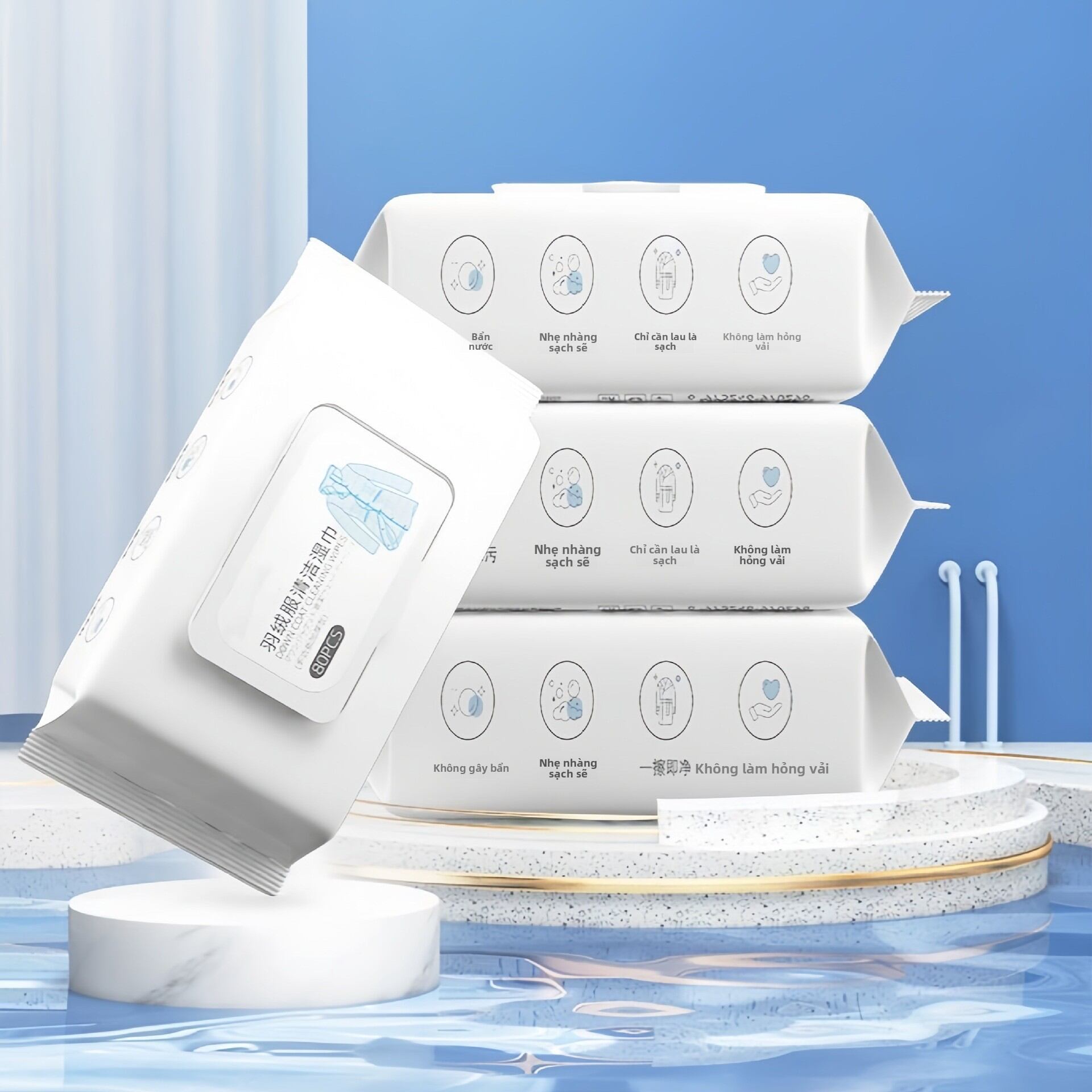 JIFANPAUL | Dry Cleaning Wipes for Clothes - Thương hiệu JIFANPAUL Giá 86,000 Đồng*Miễn phí vận chuyển