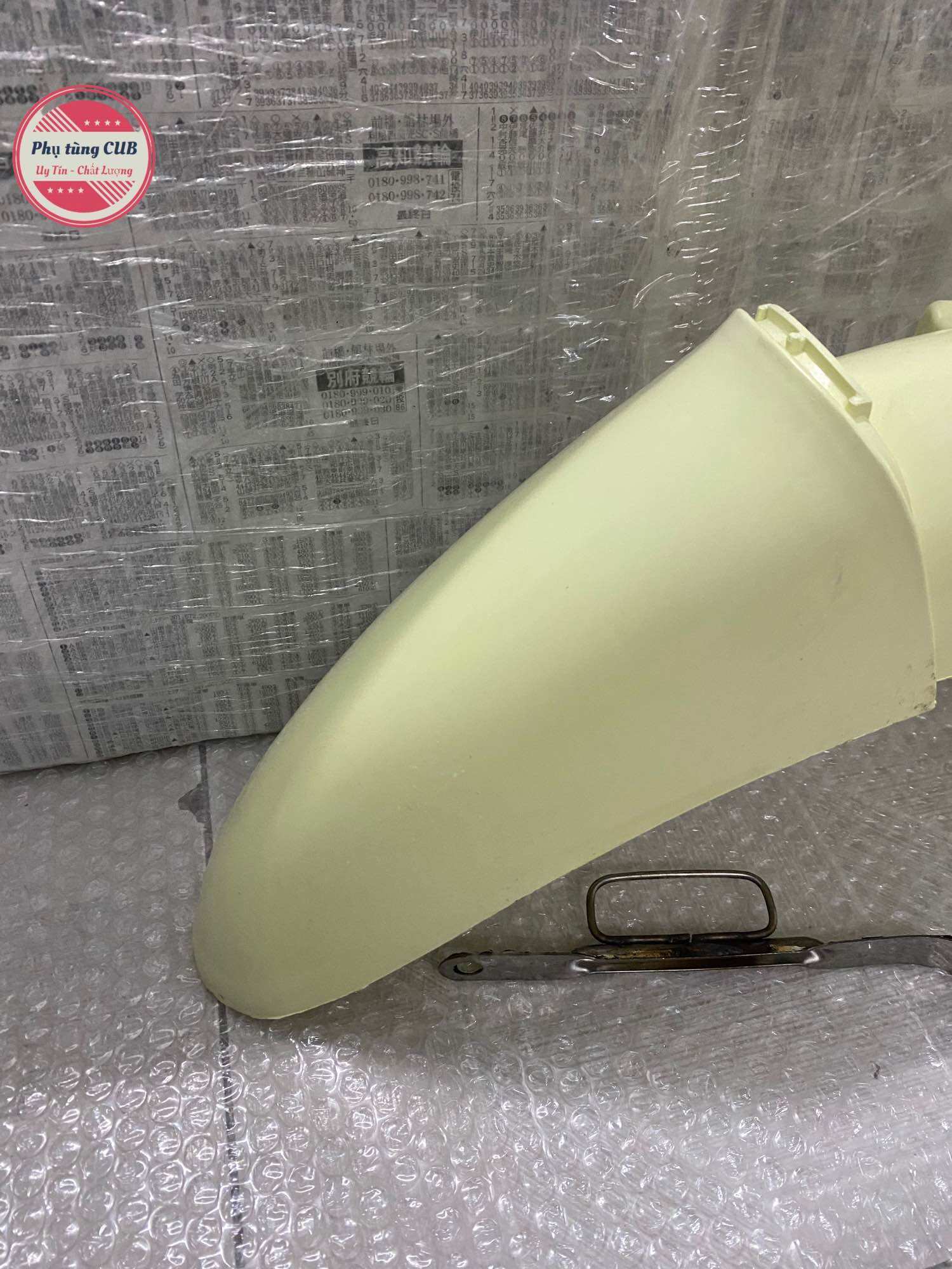 Dè trước cub little 14 + thanh inox bắt dè