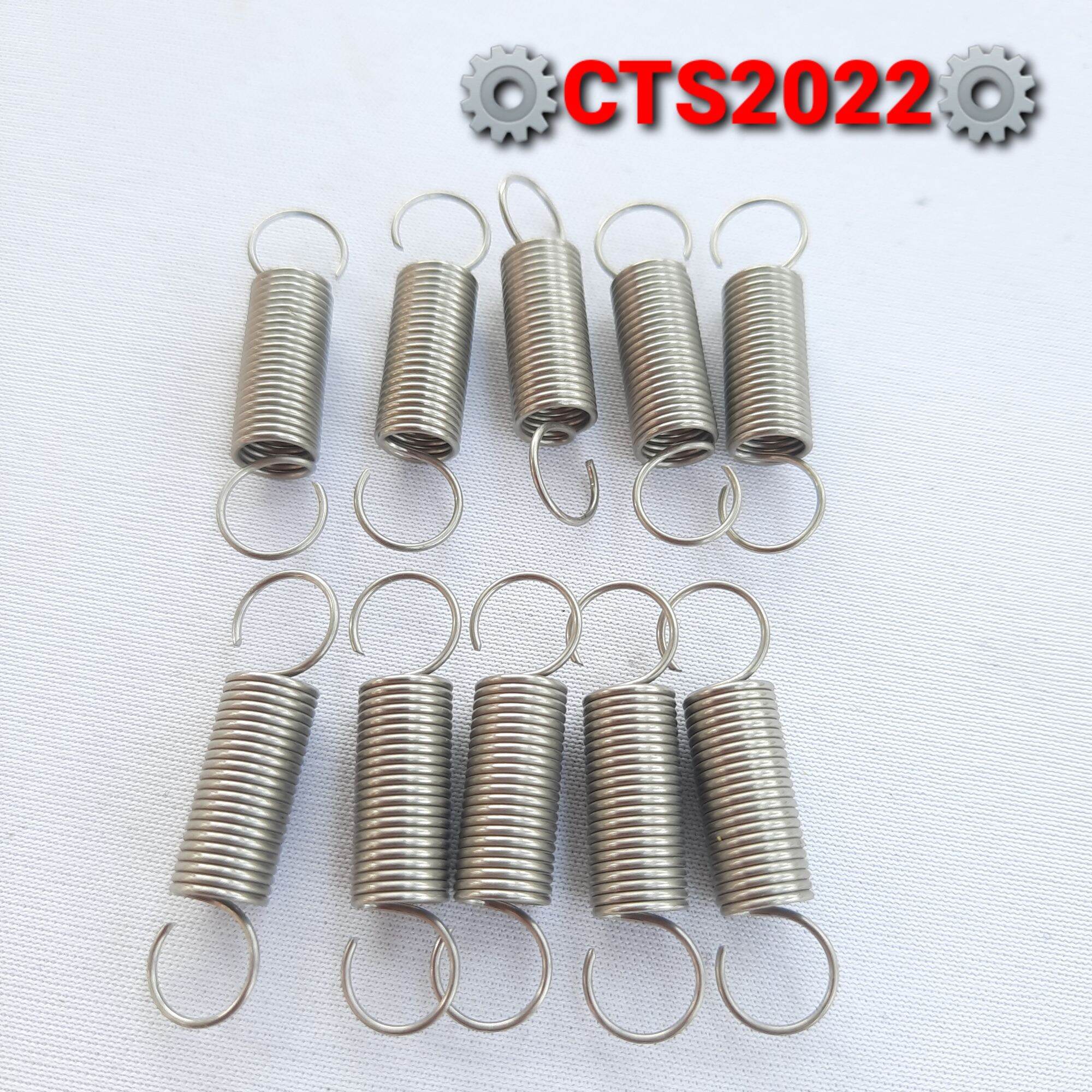 Lò xo kéo inox phi 6mm sợi 0.6mm