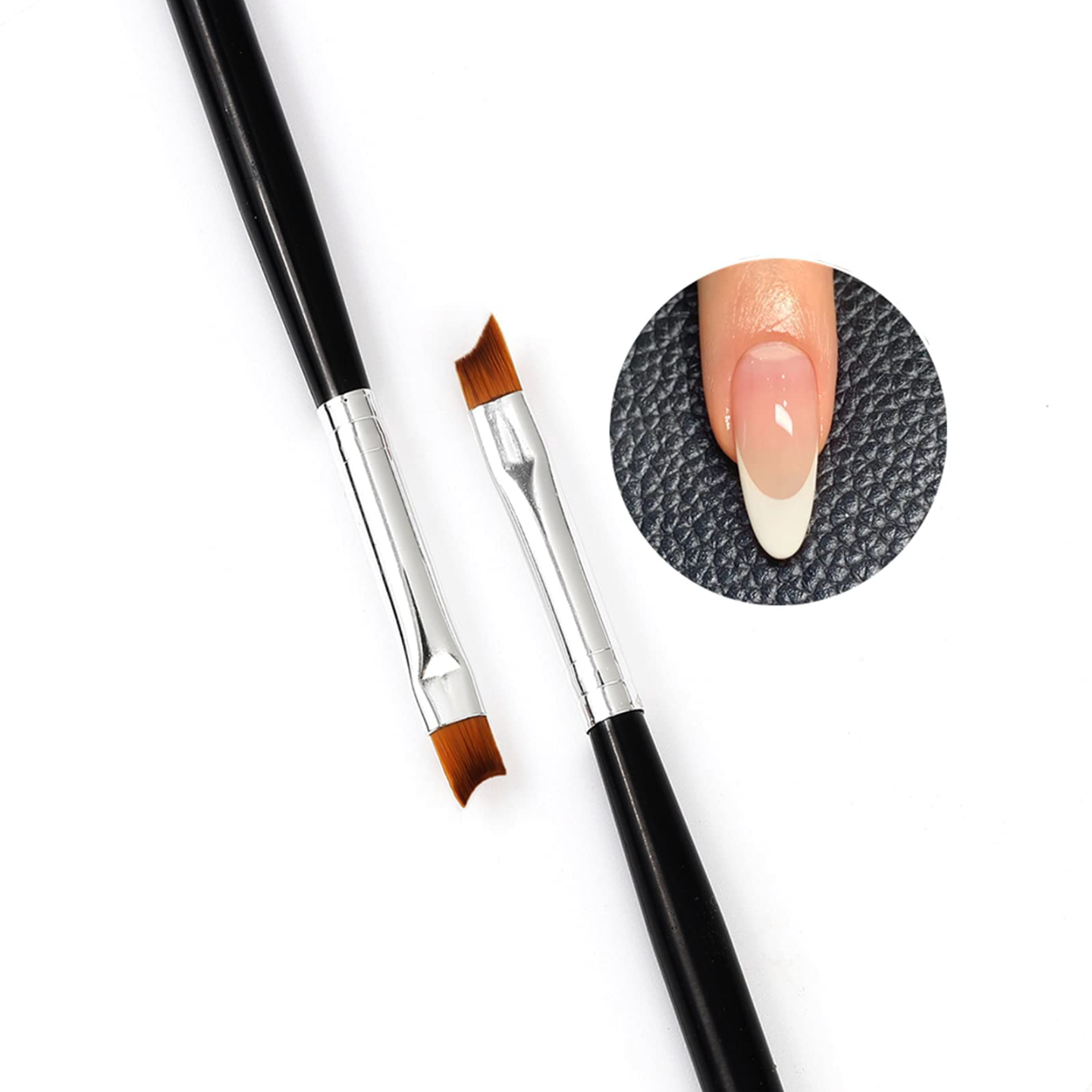 Cọ phen đầu móng , cọ french móng tay chuyên dụng cho dân làm móng