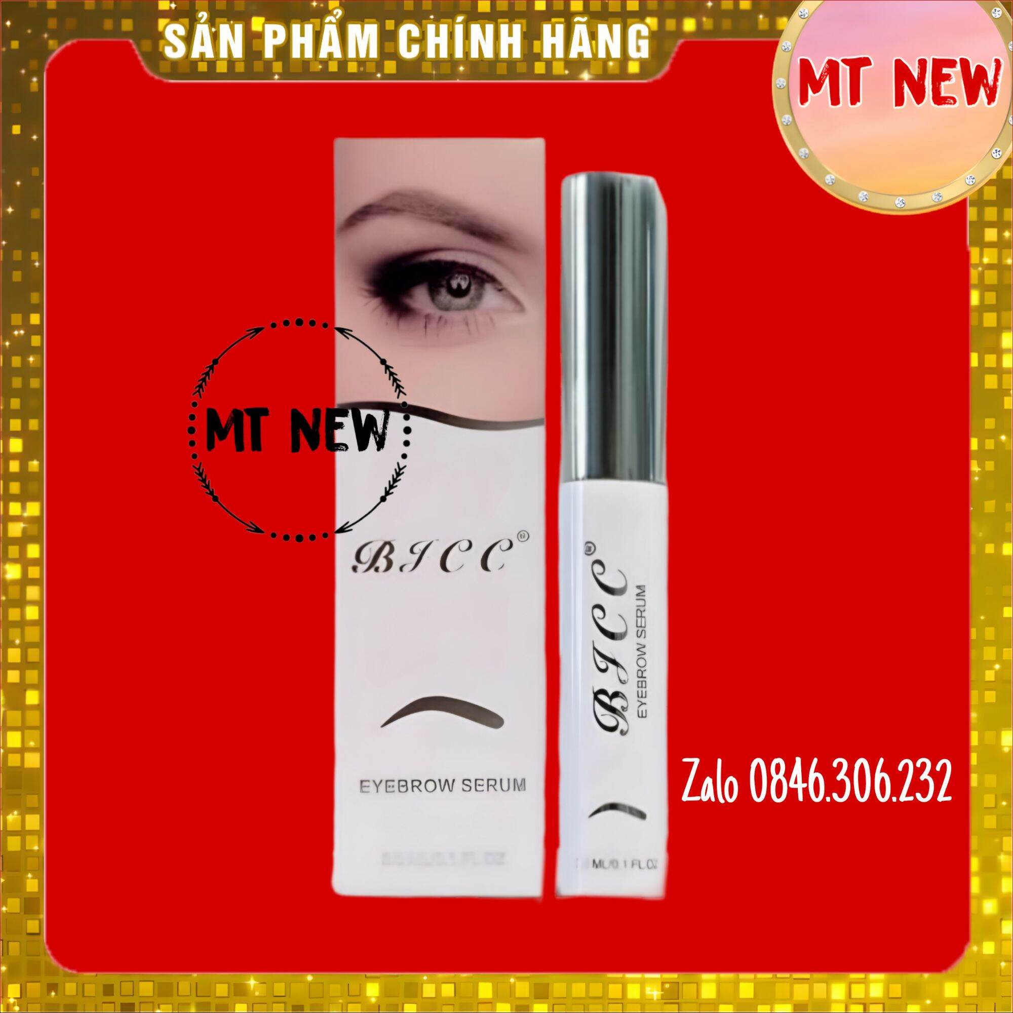 Serum dưỡng lông mày, nuôi dưỡng chân mày bjcc tận gốc chắc khỏe, đen, rậm hiệu quả
