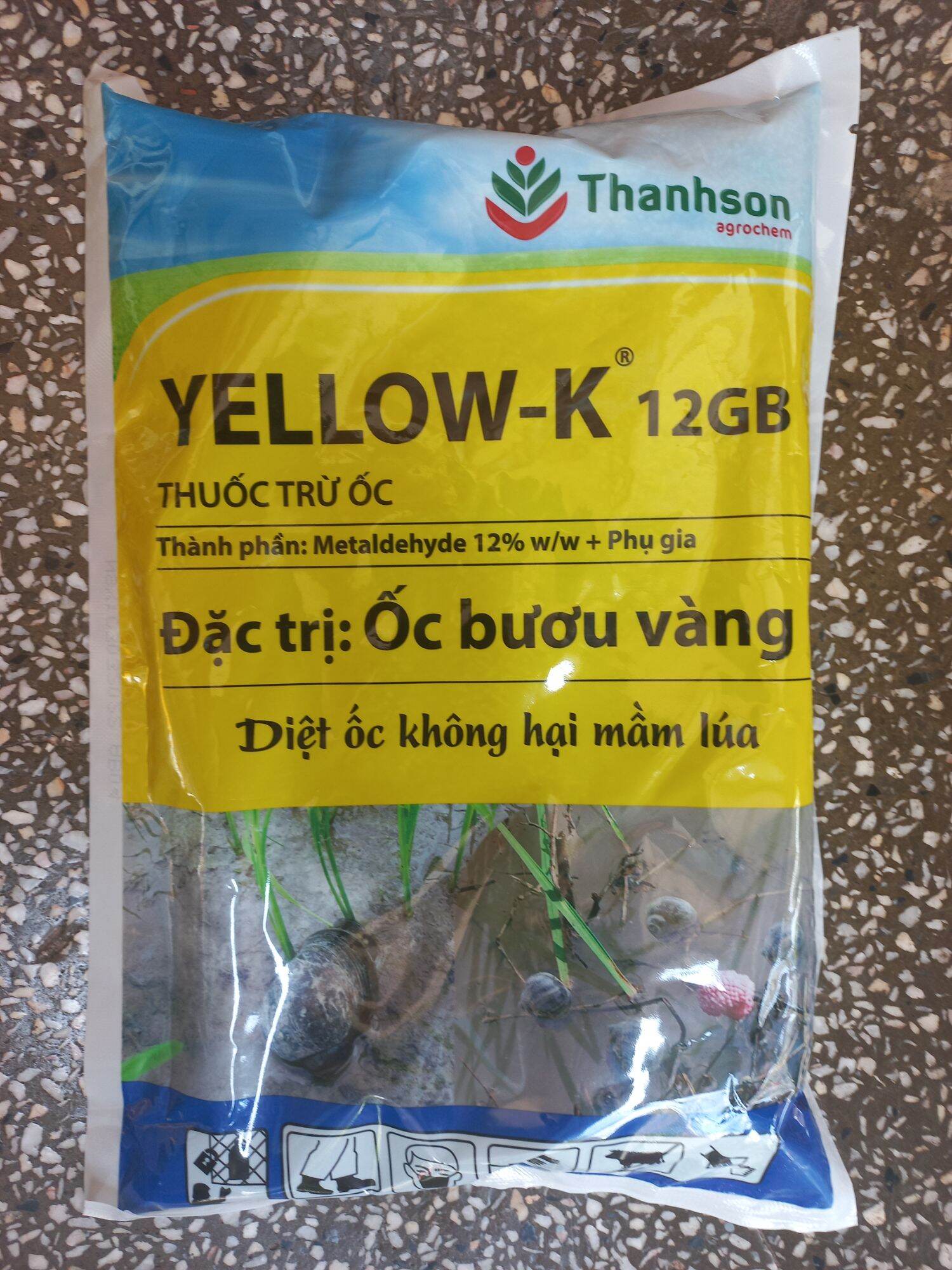 Thuốc trừ ốc yellow-k 12gb 1kg