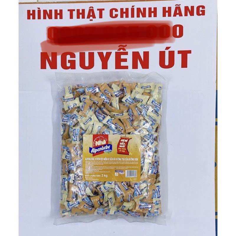 Kẹo alpenliebe gói lớn 2kg (nặng 2.2kg)