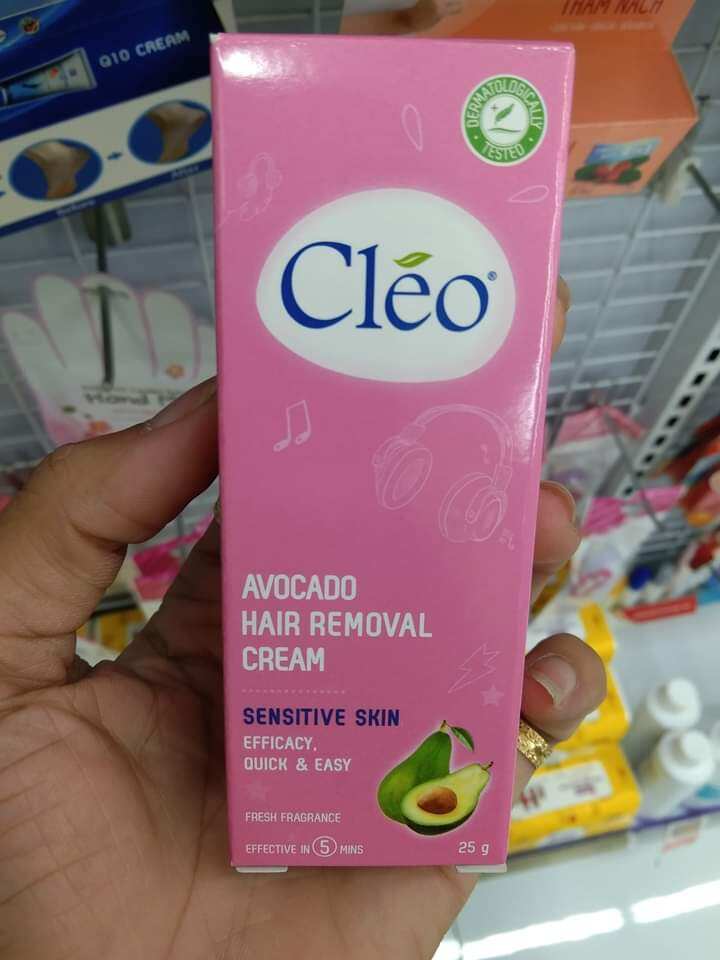Kem tẩy lông dịu nhẹ Cleo 25g