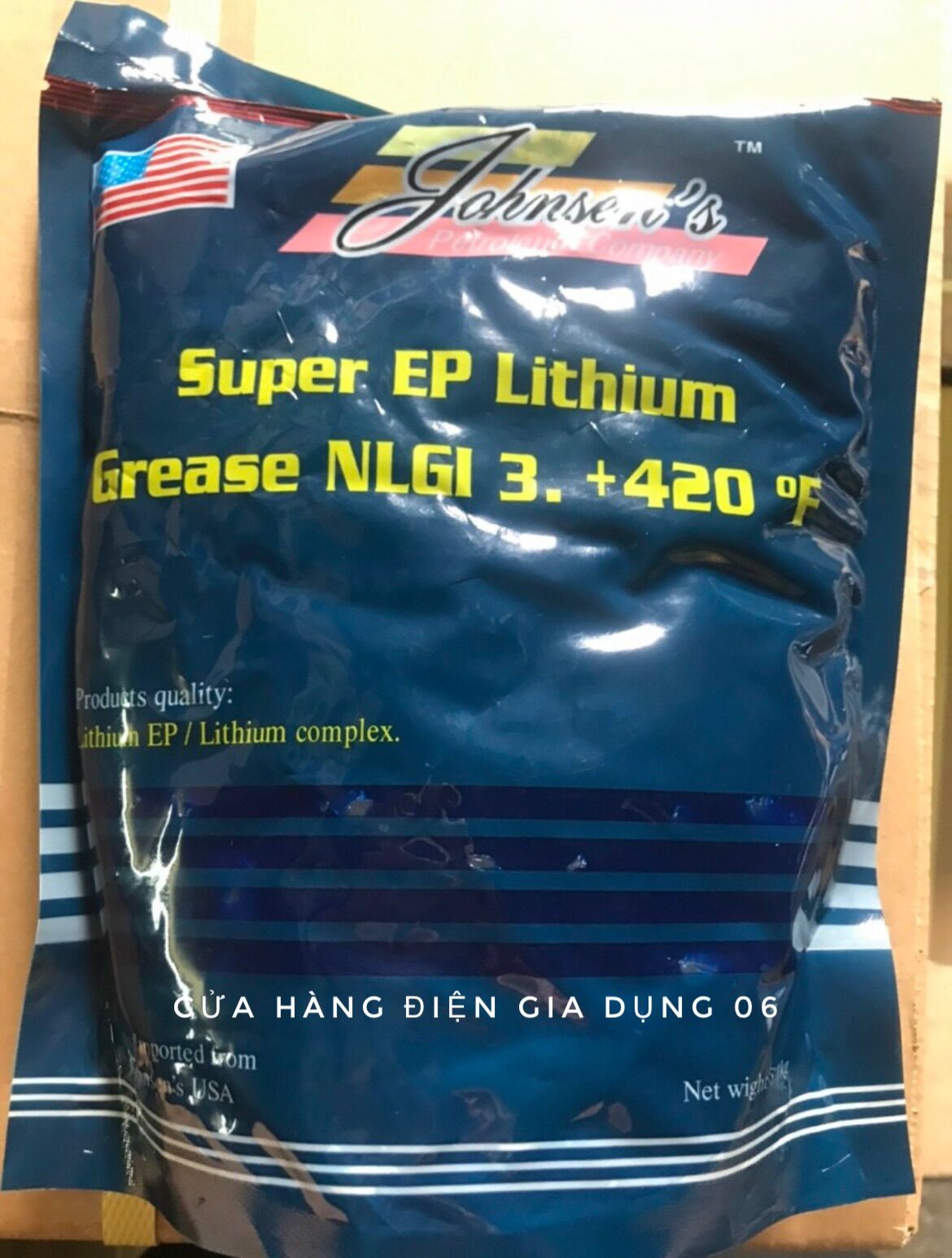 Mỡ Bôi Trơn Cao Cấp Johnsen’s - Gói 1kg