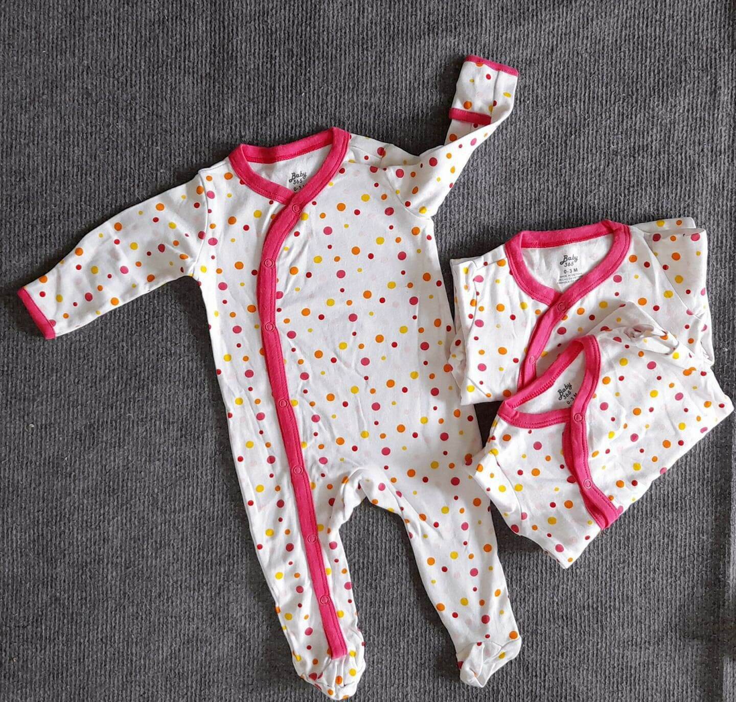 Set 3 body sleep cotton