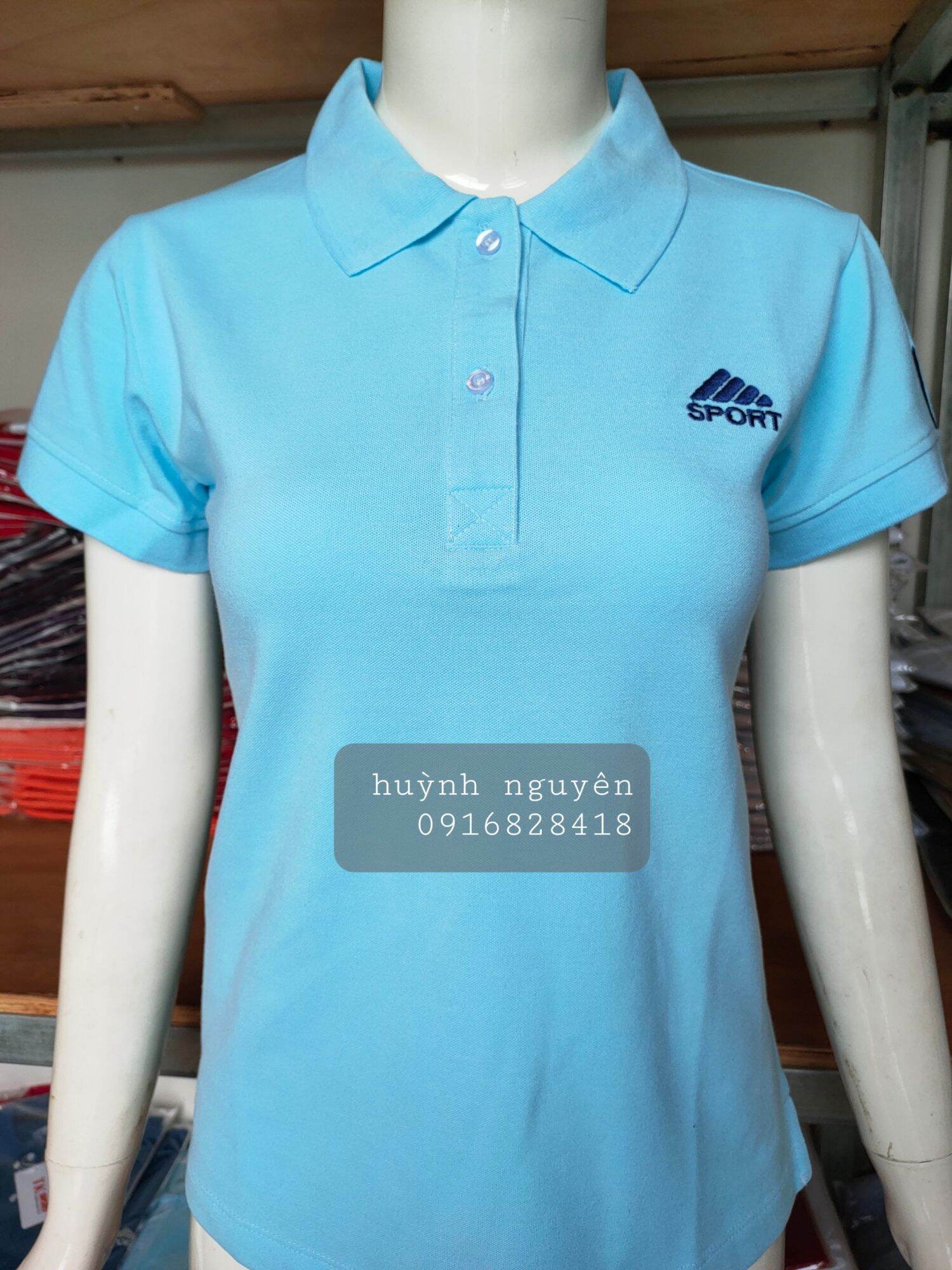 Áo thun cá sấu nữ hàng loại 1 bao sang .