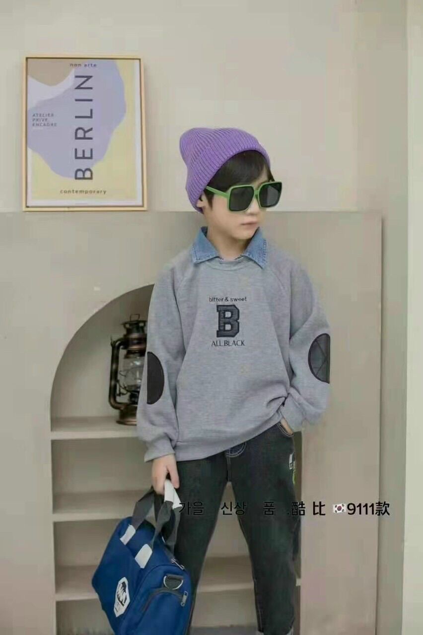 Áo nỉ bông cho bé trai, bé gái
