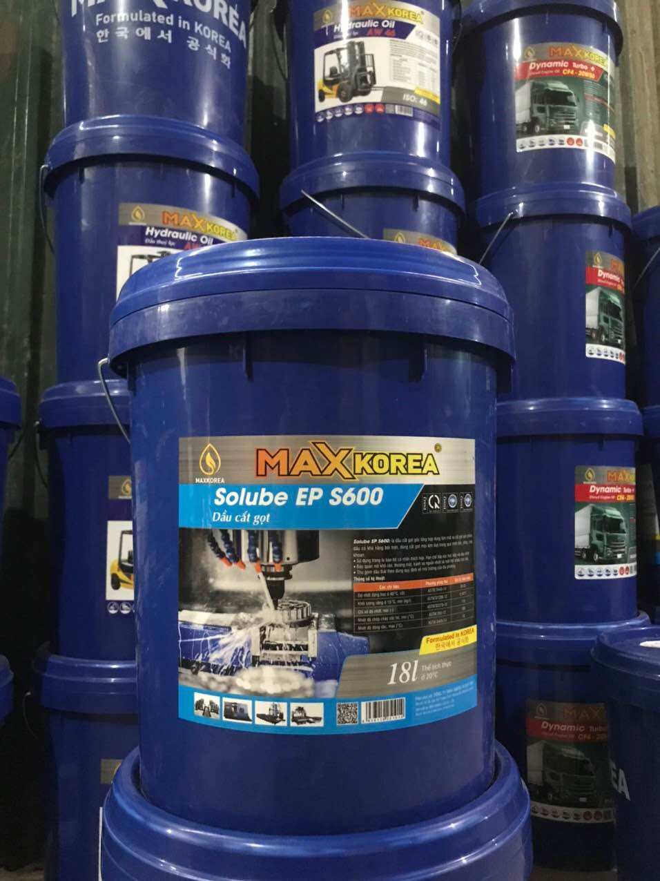 DẦU CẮT GỌT PHA NƯỚC MAX KOREA SLUBE EP