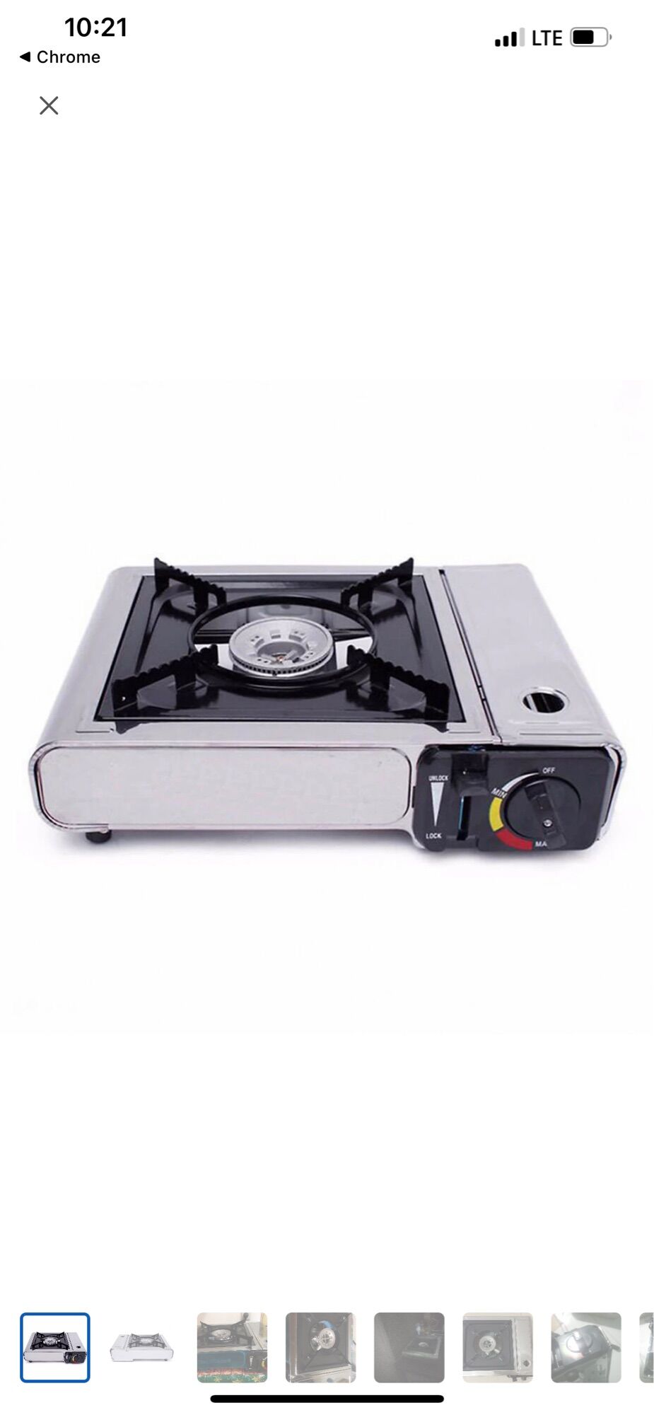 Bếp ga mini du lịch hoặc bình ga mini