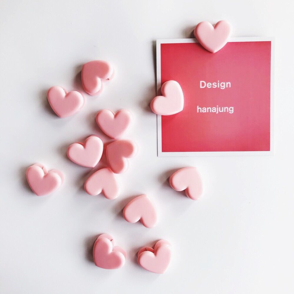 COMBO 2 CHIẾC KẸP GIẤY HÌNH TRÁI TIM