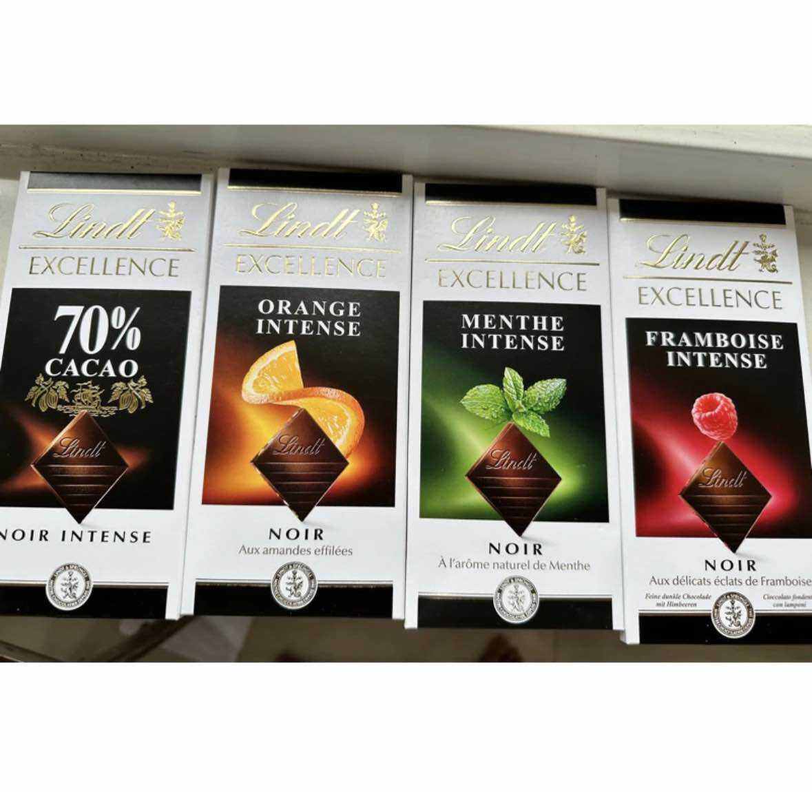 SOCOLA ĐẮNG LINDT THANH 100g