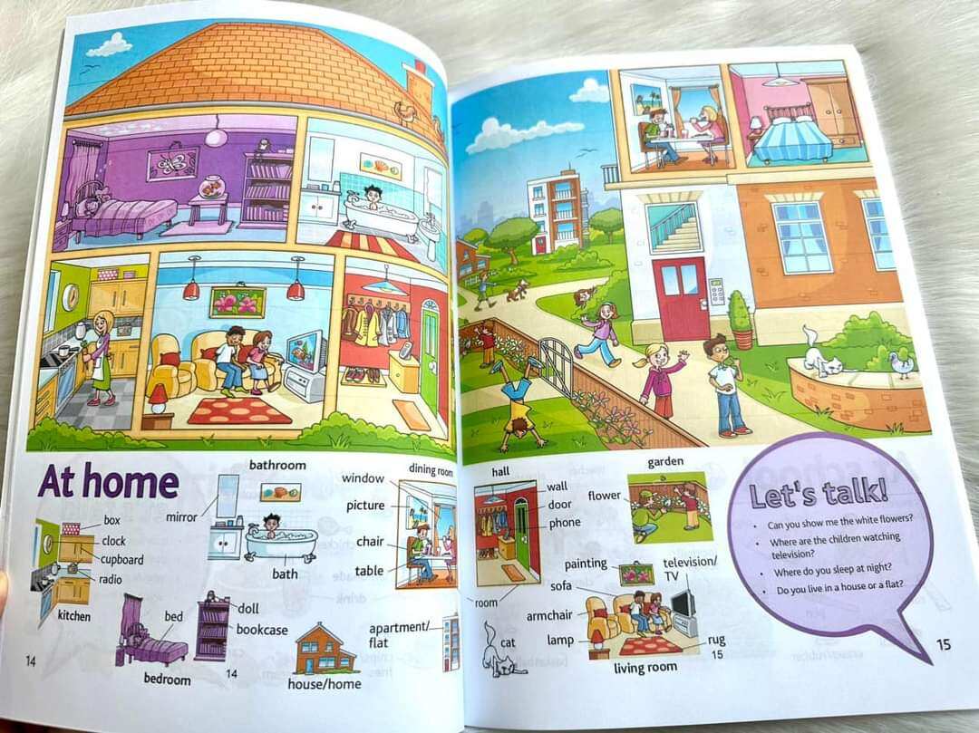 Flyers word list picture book