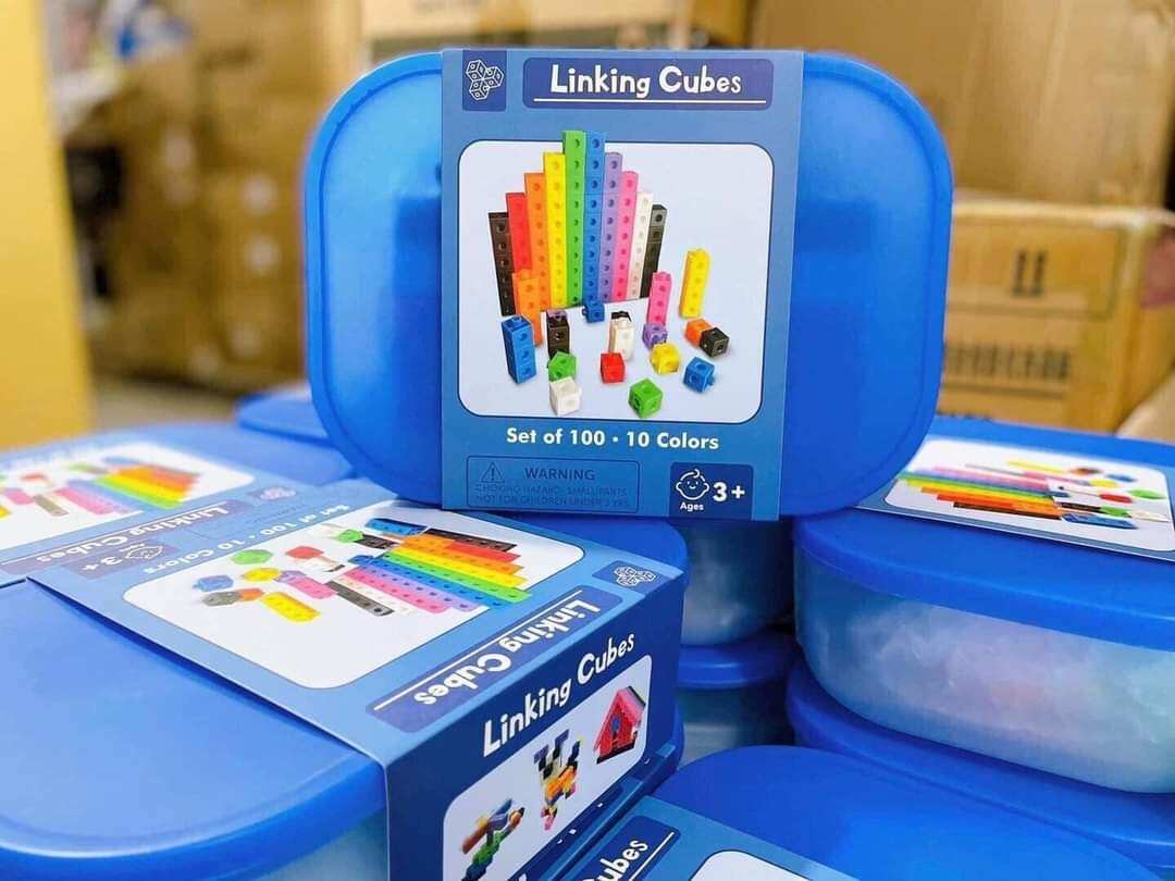 Math link cube- Number block giáo cụ học toán và rèn luyện tư duy cho bé