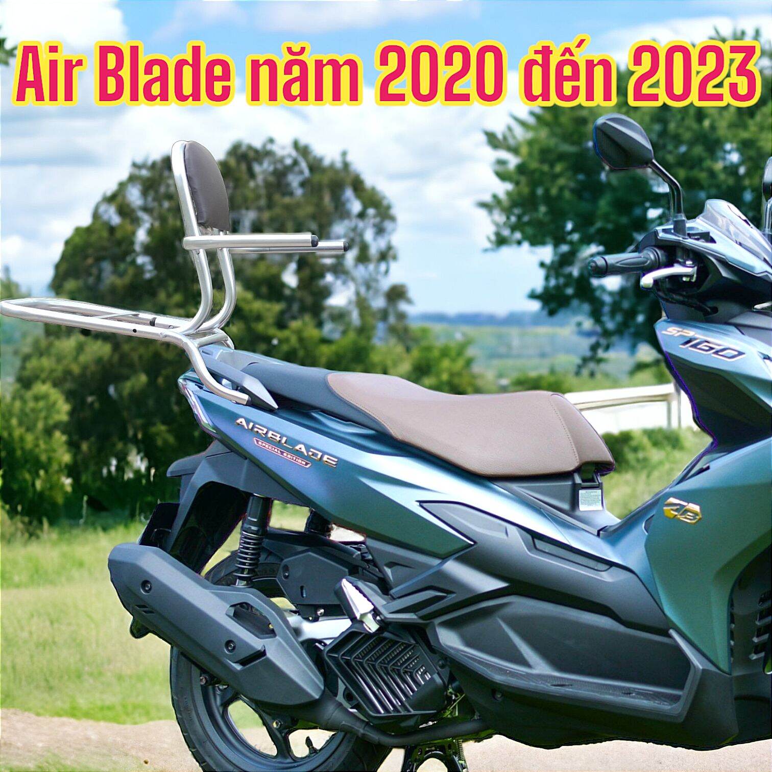 ( tặng lót tay) Baga phượt có ghế dựa Airblade 2020 đến 2023