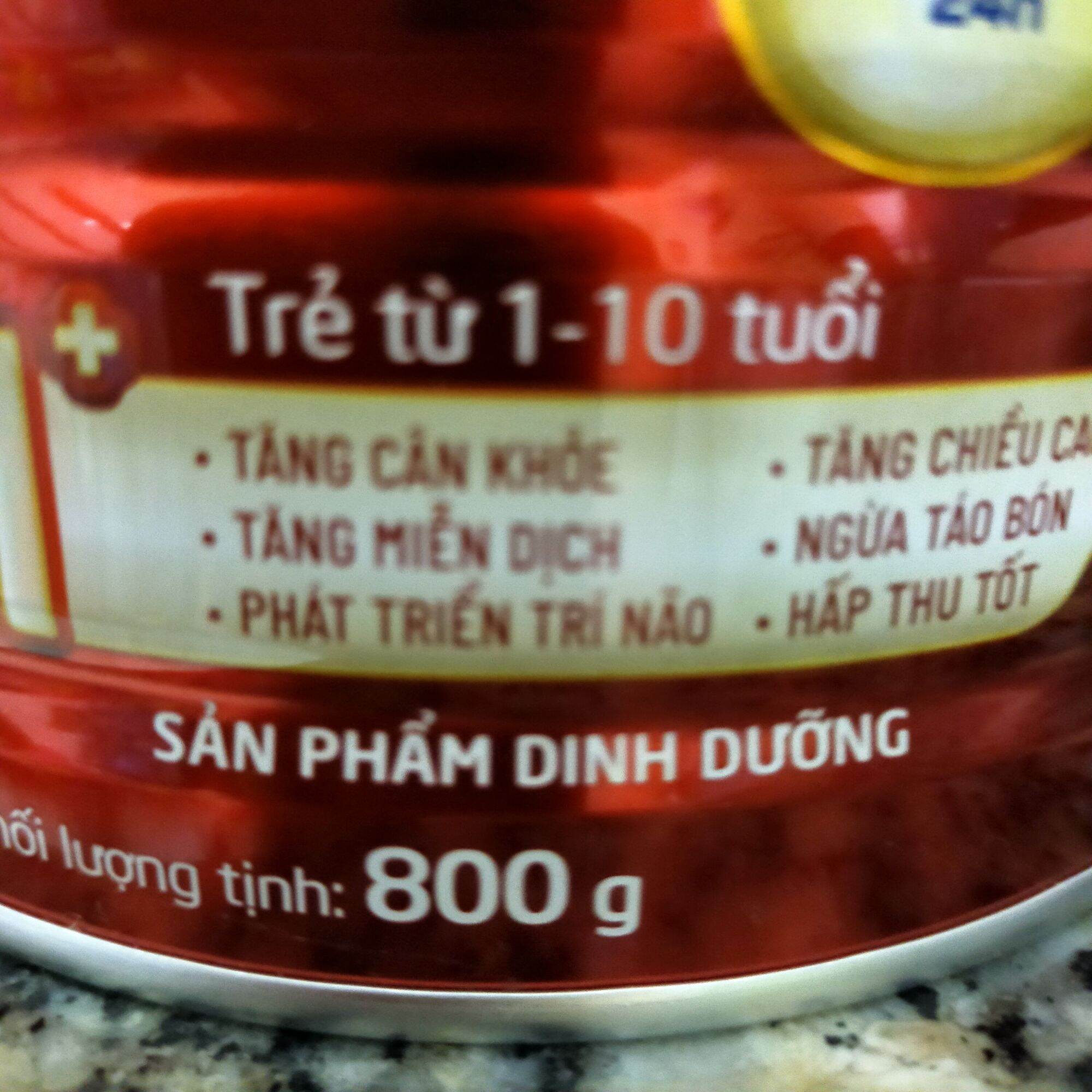 Sữa colos gain 1+, có tích điểm QR