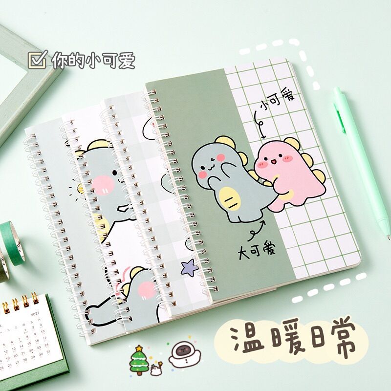 Sổ lò xo a5, sổ a5 bìa hoạt hình