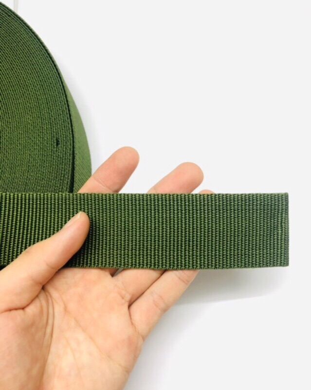 Dây đai dù , dây quai túi , dây quai Balo ( cuộn 5 mét , bản rộng 3,5cm )