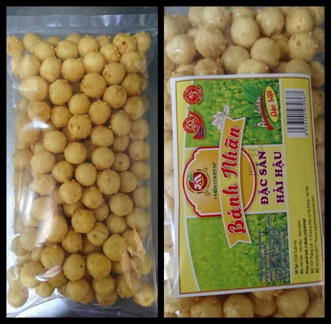1kg bánh nhãn đặc sản Hải Hậu