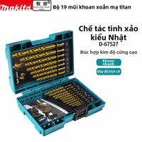 Makita | Bộ Mũi Khoan Siêu Cứng Phù Hợp Bằng Thép Không Gỉ Phủ Titanium