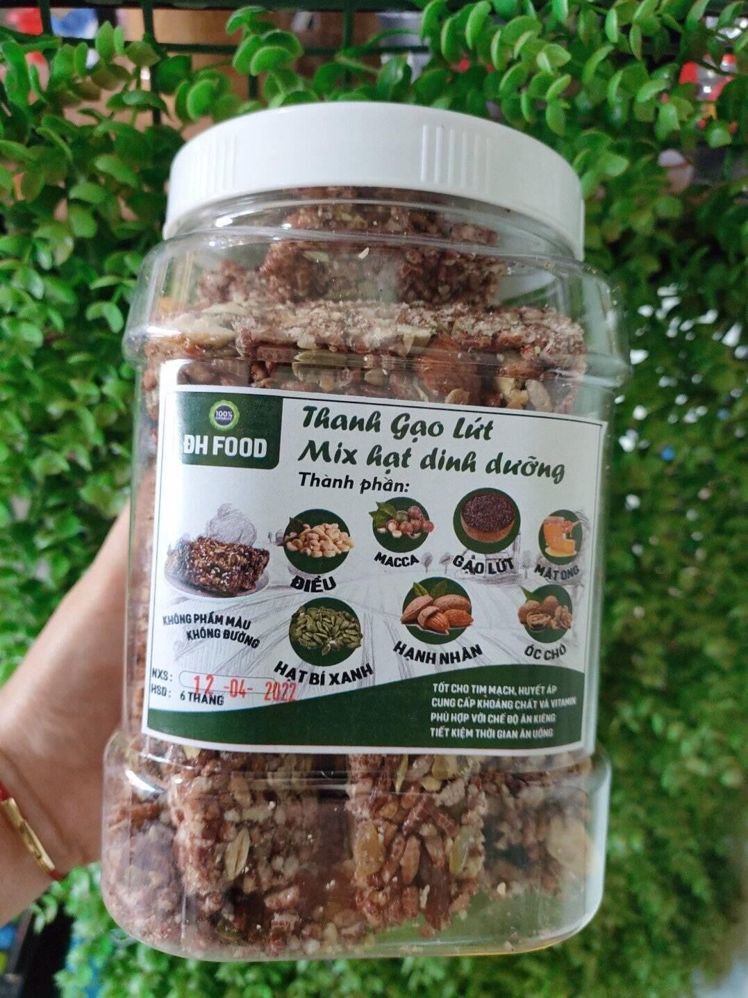 Bánh gạo lứt Mix hạt đinh dưỡng