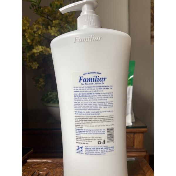 Sữa tắm Familiar Goat's Milk 1000ml