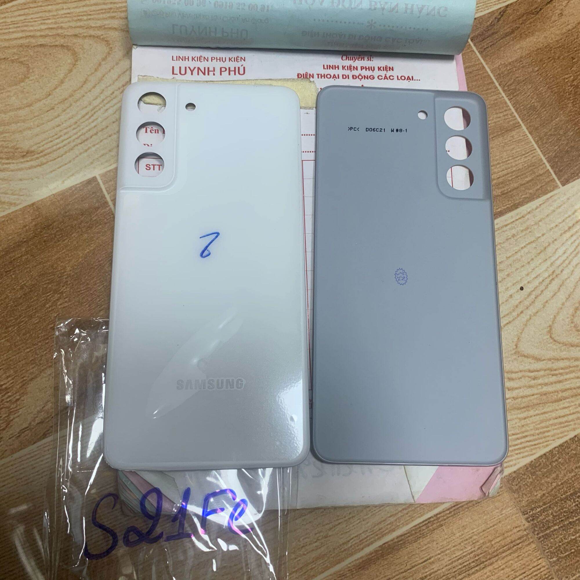 Nắp lưng samsung s21 fe zin cao cấp