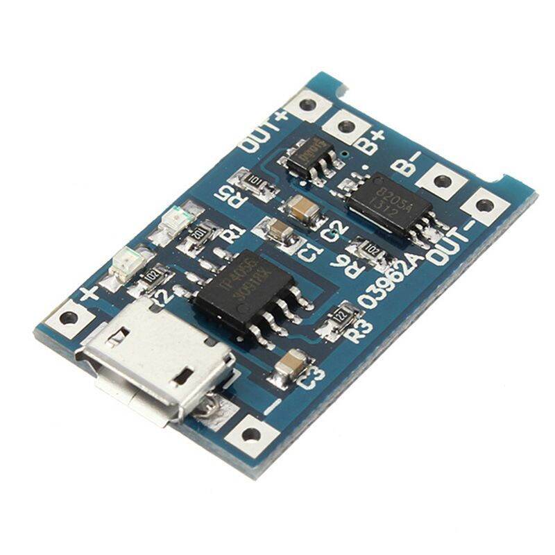 Mạch sạc pin li-on 18650, lithium, li-po 3,7v - 4,2v, mạch sạc có bảo vệ pin 1s -1a