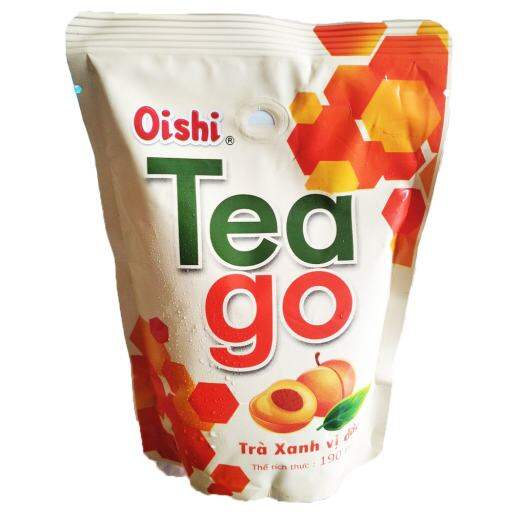 Combos Lóc 10 túi Nước Trái Cây Oishi Vị Đào 180ml