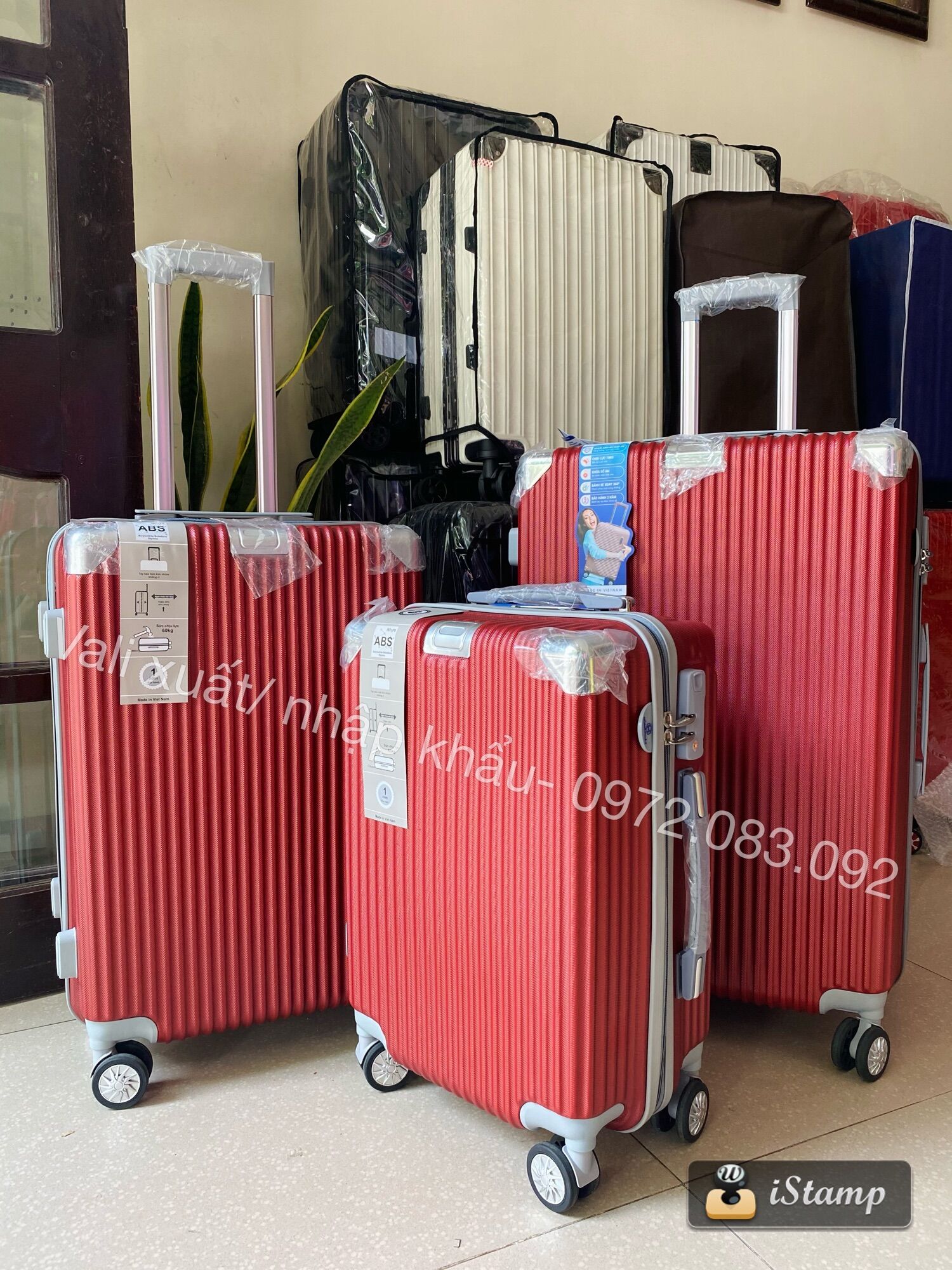VALI VIỆT NAM XUẤT KHẨU( size 24- video quay mẫu)
