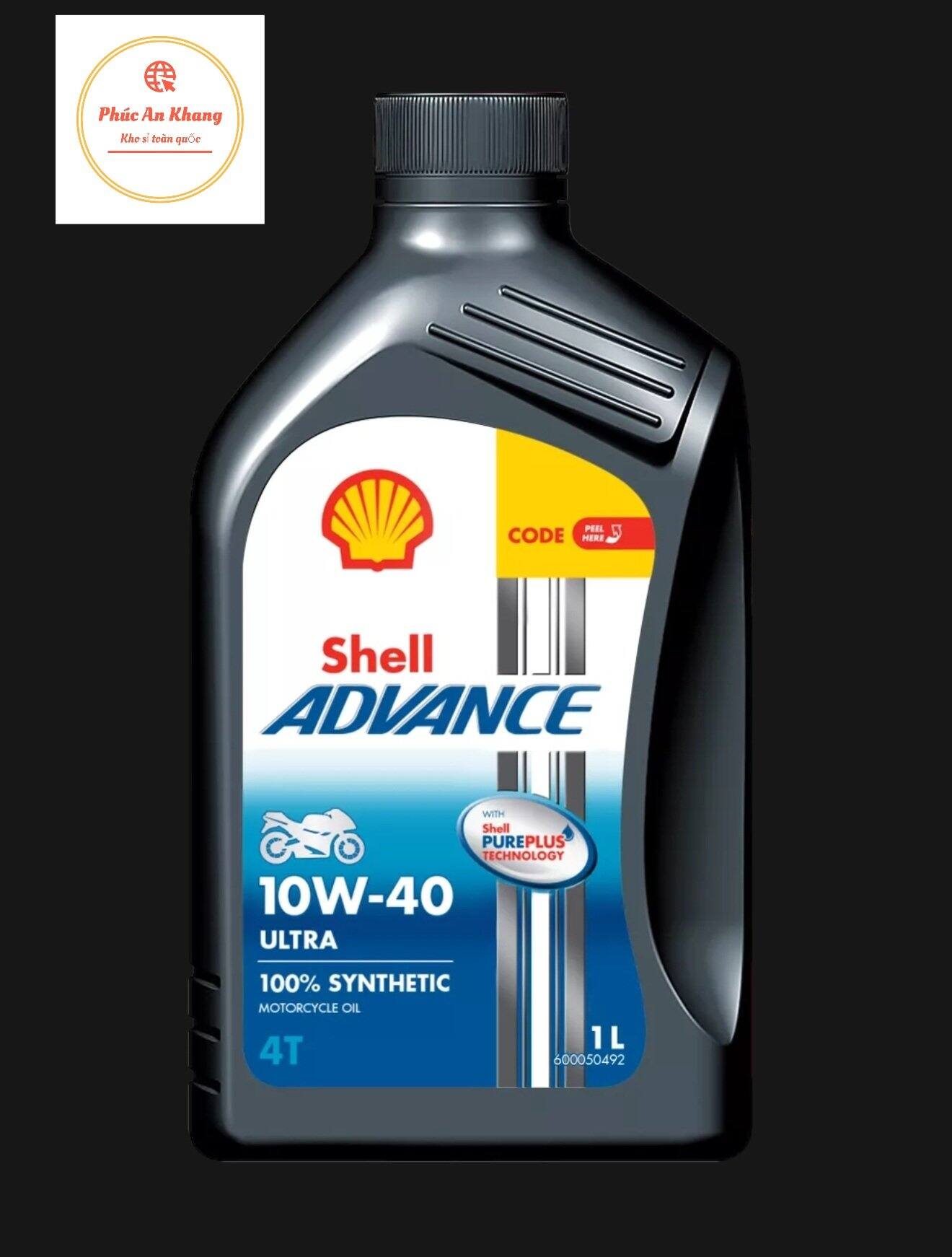 HCMNHỚT XE SỐ - Shell Advance Utra 10W40 1L