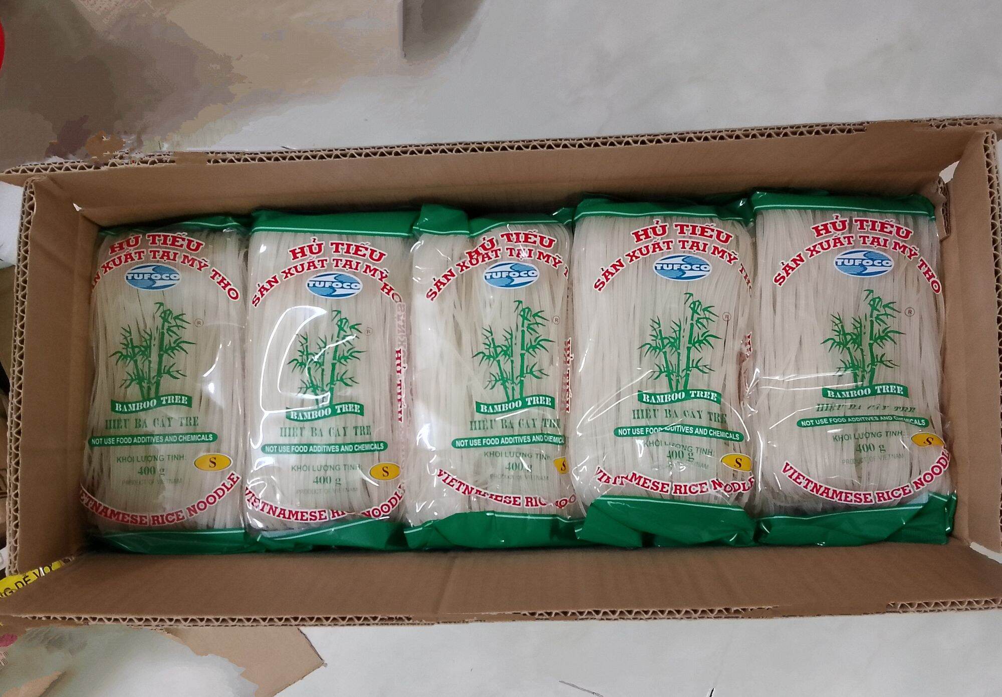 Hủ tiếu Mỹ Tho 3 Cây Tre 400gr ( loại A chuẩn xuất khẩu )