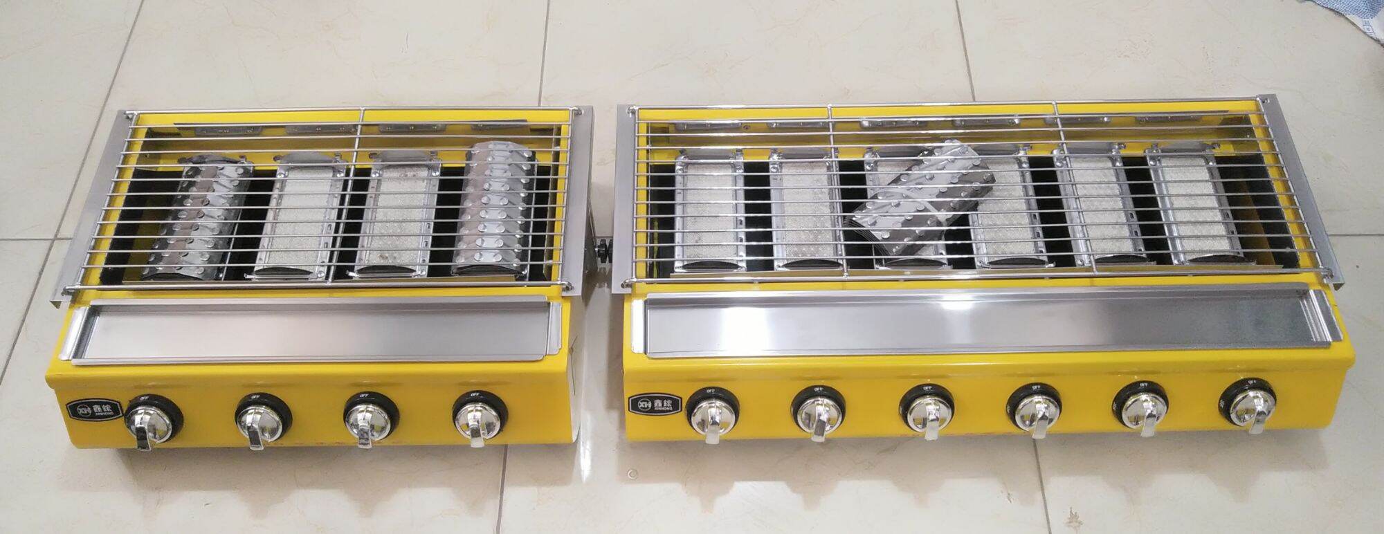 bếp nướng hàu bbq 6 đầu đốt