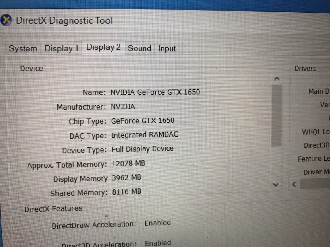 Laptop Gaming Acer Nitro5 A515-54 intel core i5 9300H