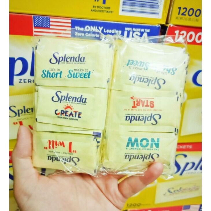 100 gói đường ăn kiêng Splenda Mỹ (24/9/2026)